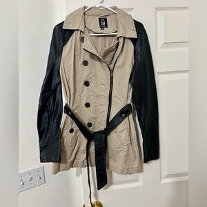 Miss Ashley By 26 International Beige Trench Coat